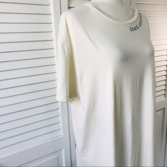 7 FOR ALL MANKIND Cream Shirt Size Large - Picture 5 of 10